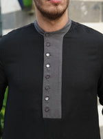 Linen Contrast Thobe