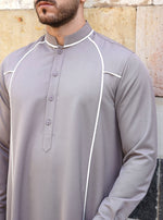 Curved Bias Trim Thobe