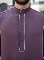 jumuah thobe with contrast details