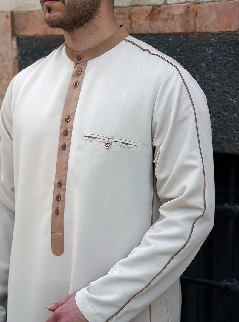 White Body Shirt  Um Anas - Islamic clothing, Hijabs, Abaya's