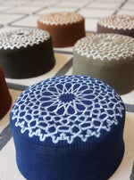 Geometrical Turban Kufi Hat