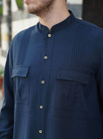 Gunmetal Buttoned Shirt