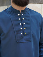 Pleated Snap Button Top