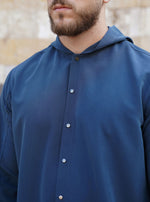 Snap Button Hoodie Tunic