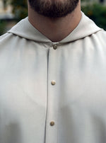 Snap Button Hoodie Tunic