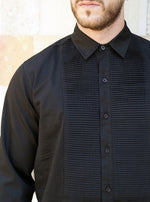 Tuxedo Pleats Shirt
