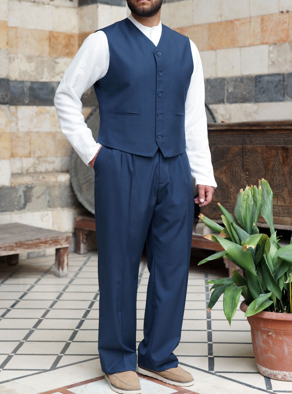 Mens Single Breasted Formal Business Waistcoat Suit Vest | Fruugo KR