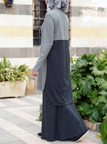 Extended Contrast Back Tunic
