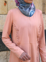 Ruffled Seams Tunic