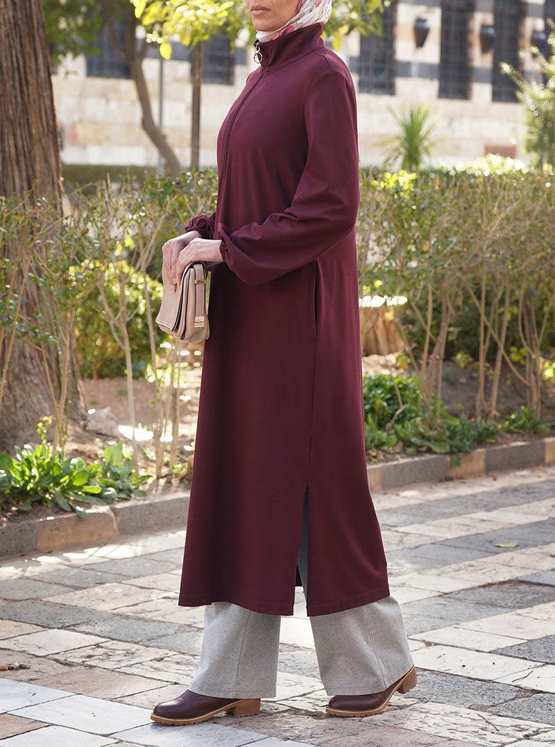 Modal and Cotton Jersey Midi