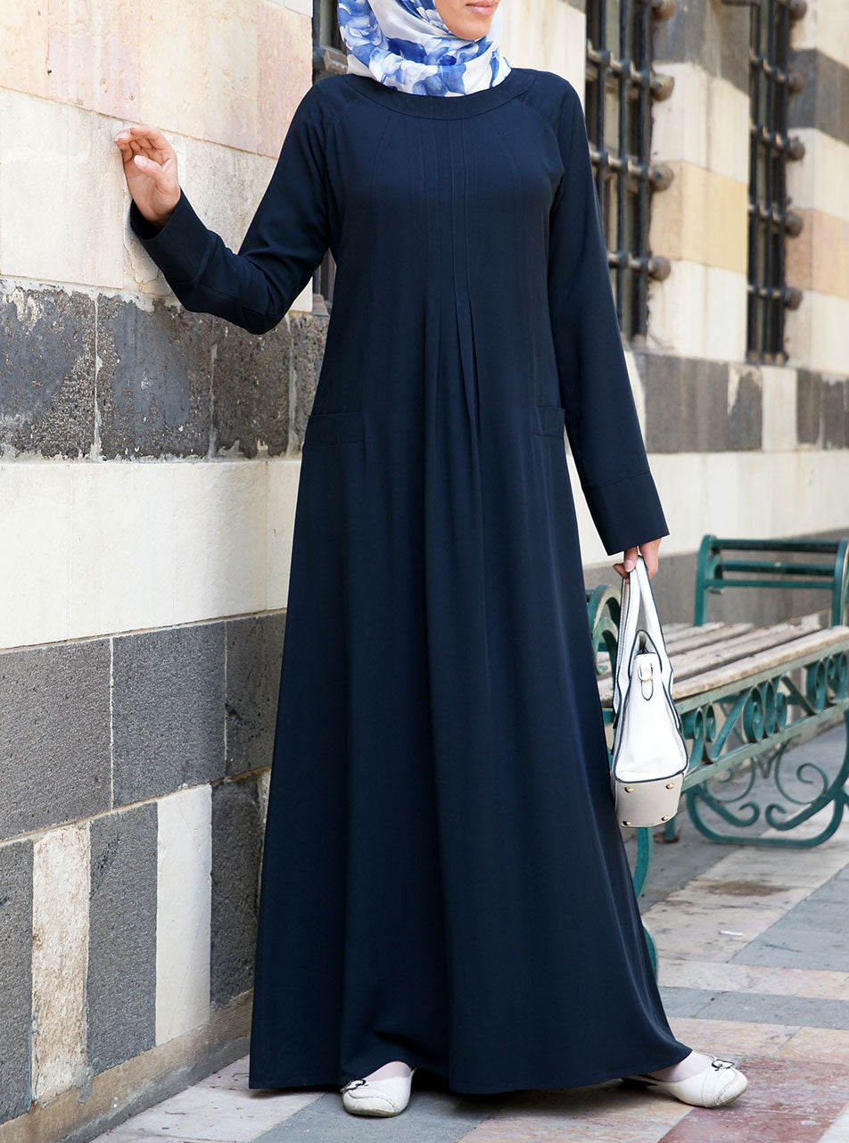 Navy abaya shop