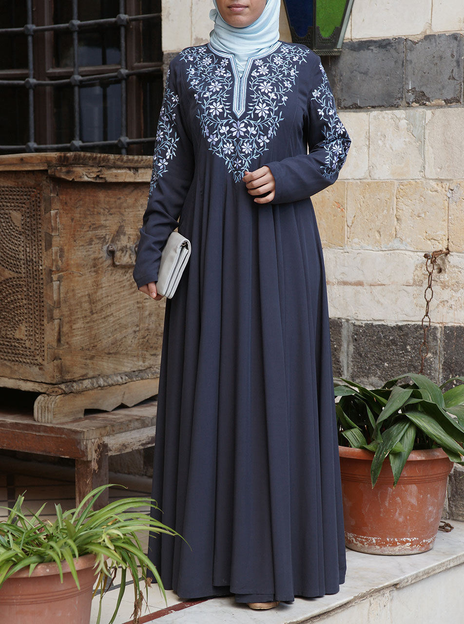 Latest Fancy Party Wear Formal Hijabs Abaya 2023-24 Collection