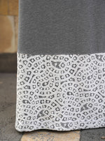 Dual Lace Trim Abaya