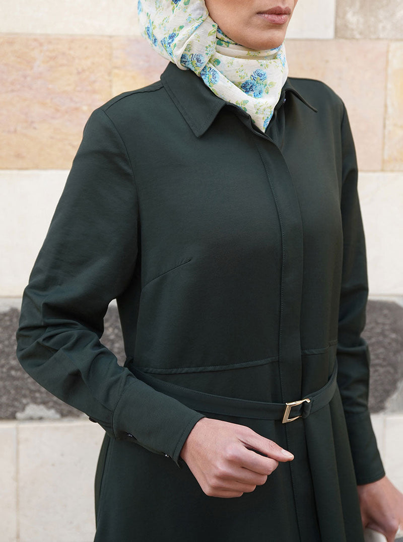 Belted Maxi Dress