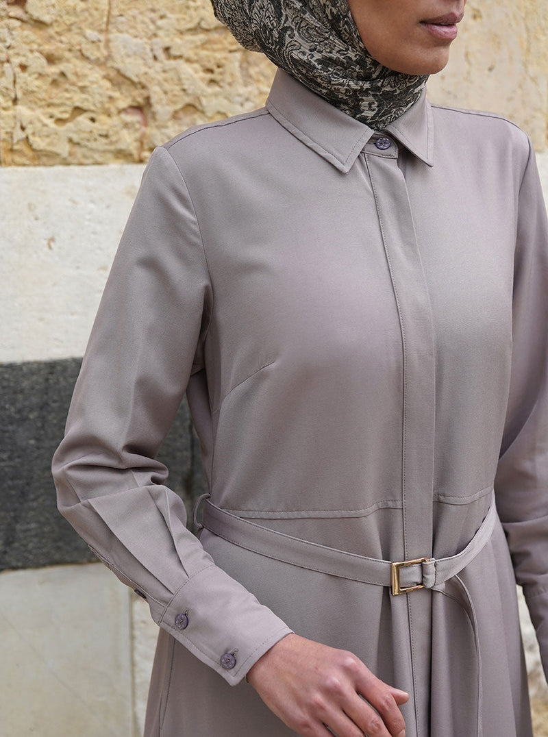 Belted Maxi Dress