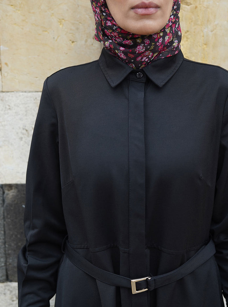 Belted Maxi Dress