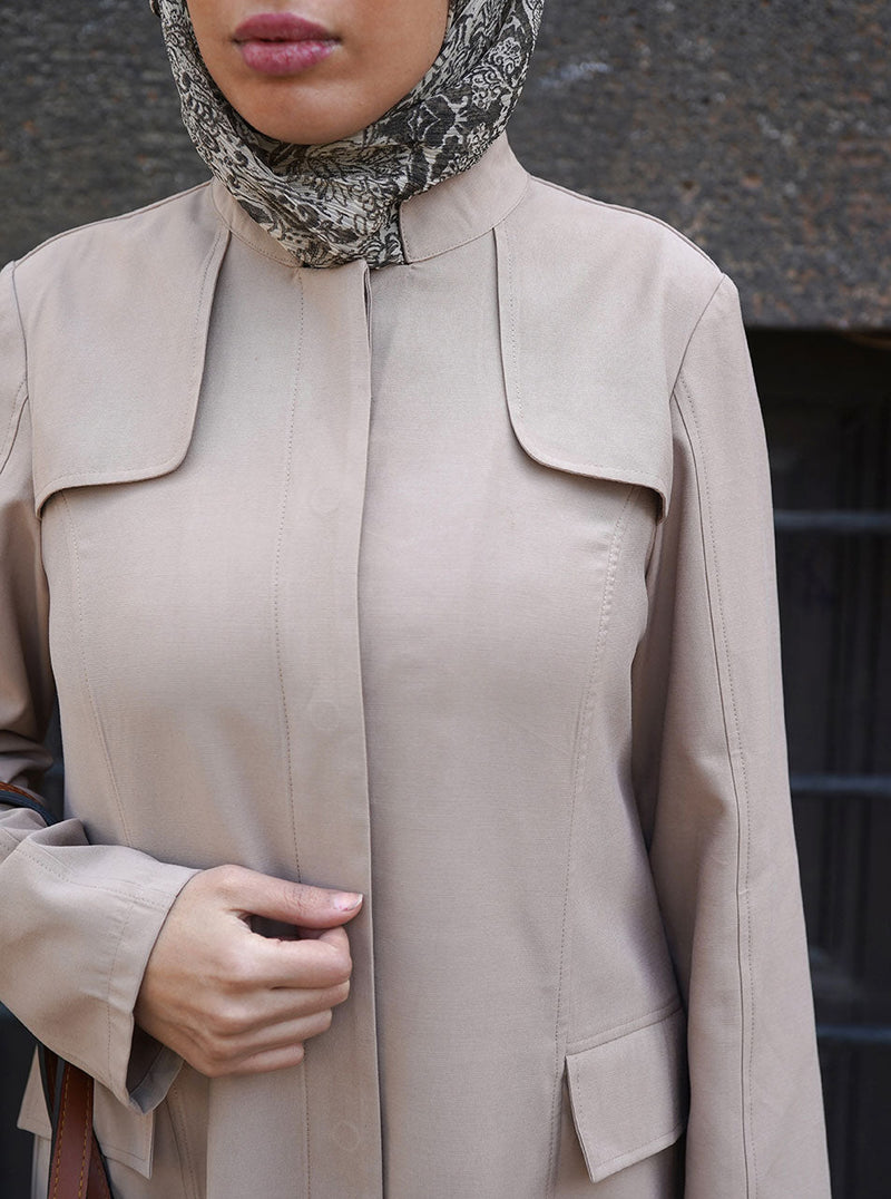 Urban Buttoned Maxi Dress