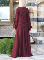 Ishya Lace Abaya Gown