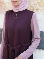 Sleeveless Belted Maxi Dress