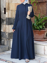 Tucked Waist Abaya