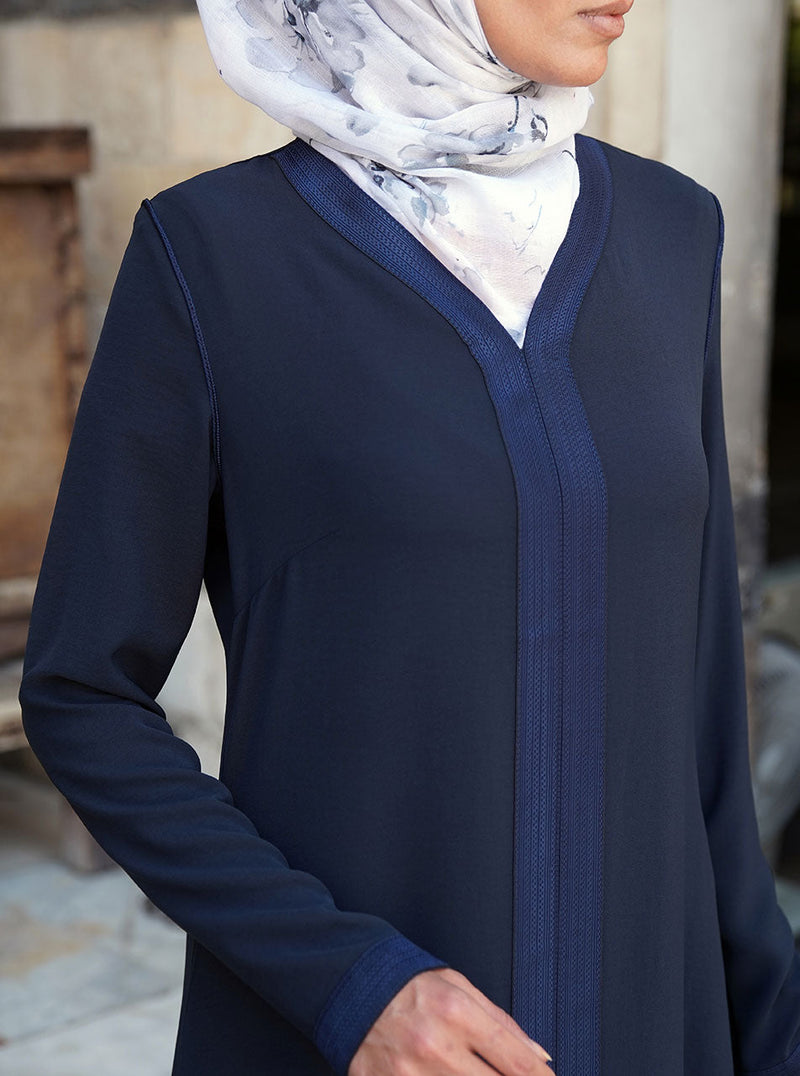 Decorative Trim Abaya