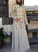 Ruqayya Embroidered Abaya Gown
