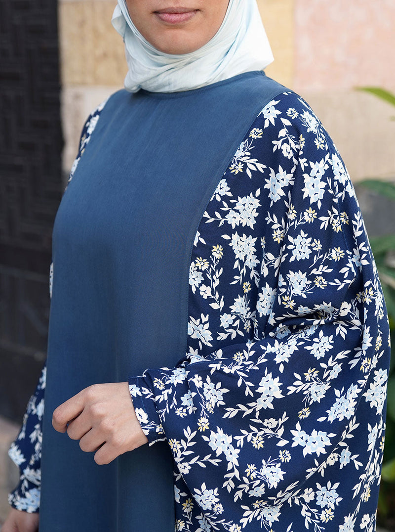 Printed Sides Kaftan