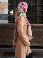 Flower Blossom Chiffon Hijab