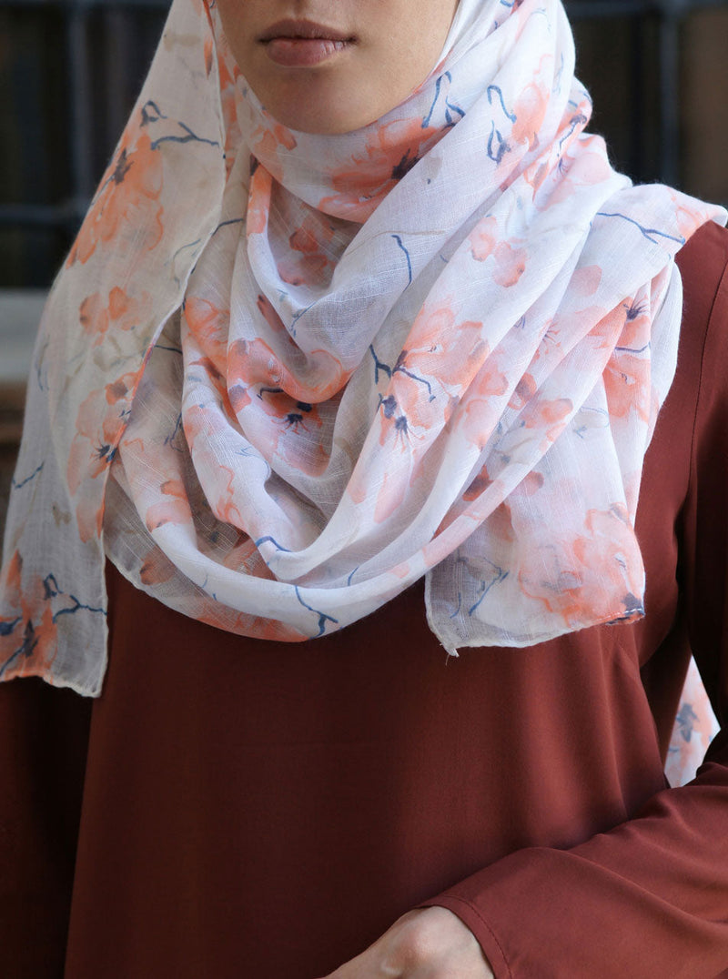 Delicate Flowers Hijab