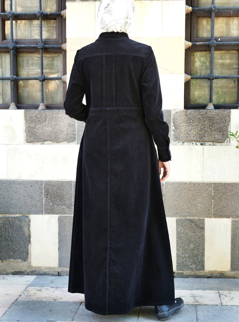 Karima Corduroy Jilbab