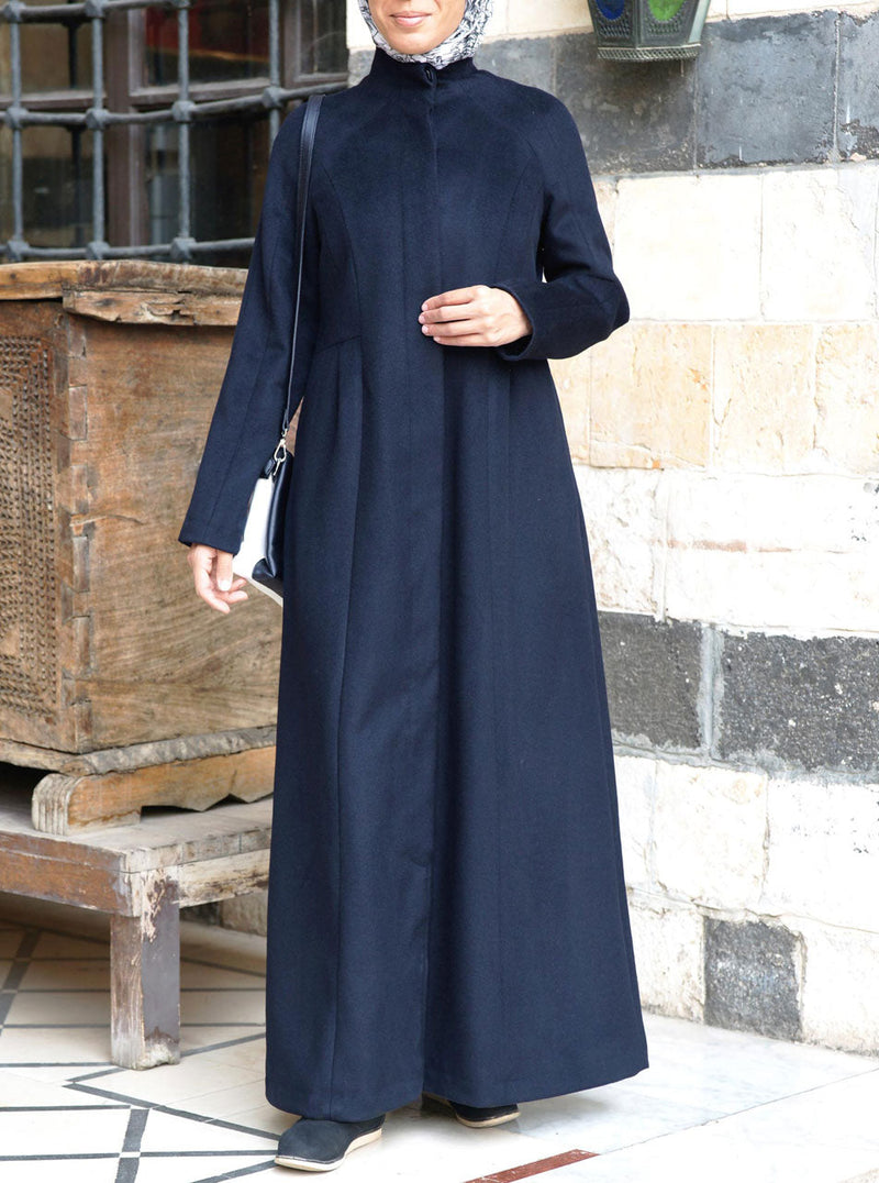 Structured Maxi Wool Coat