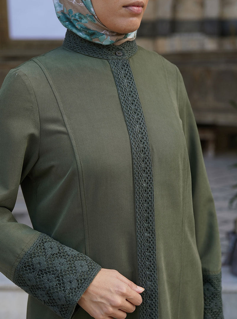 Lace Shirtdress Jilbab