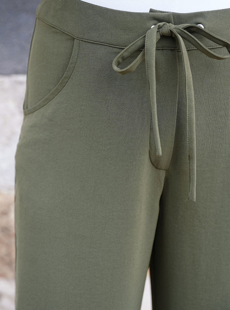 Waist Tie Trousers