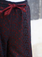 Lace Overlay Trousers