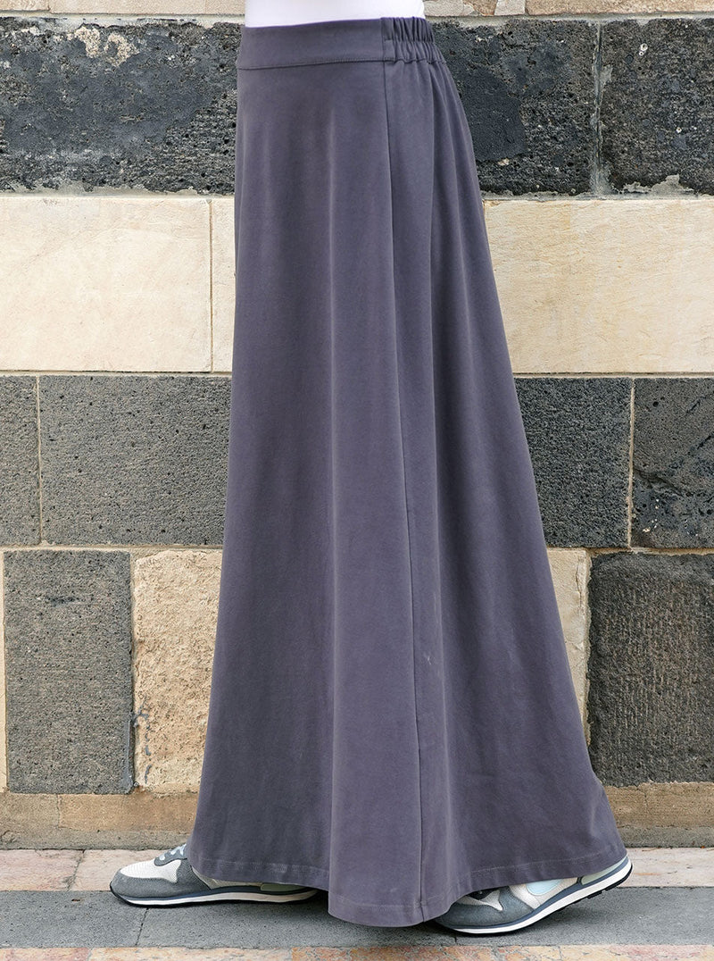 Brushed Cotton Comfort Fit Skirt
