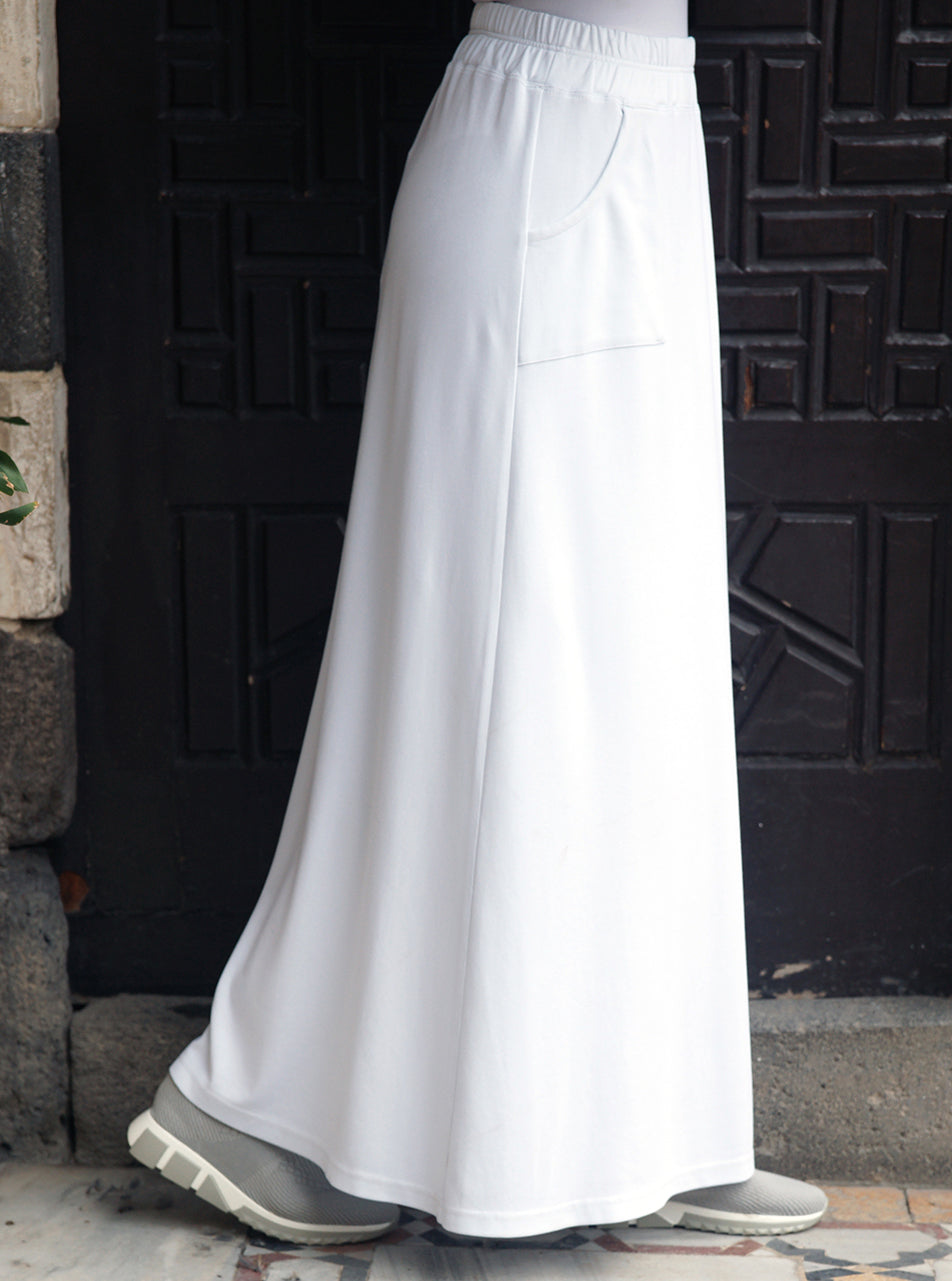 White cotton clearance maxi skirt uk