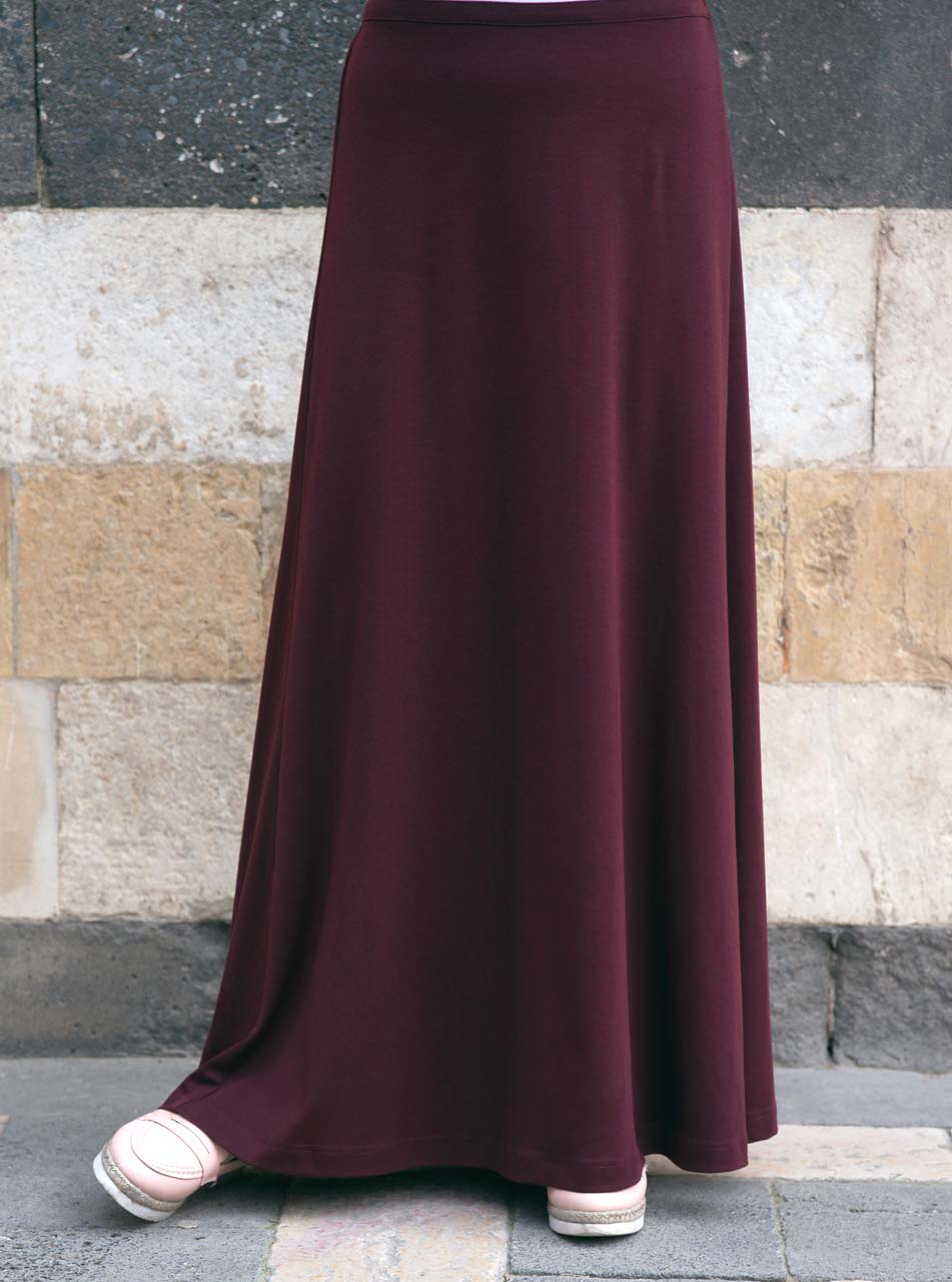 Full length hotsell jersey skirt